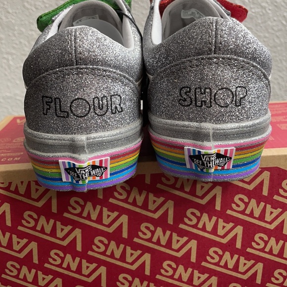 Vans Old Skool B flour shop silver 🌈 limited edition - Picture 8 of 14